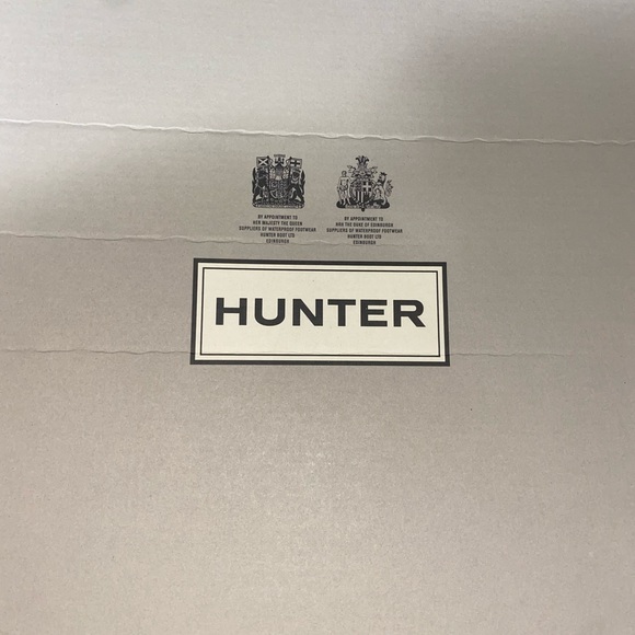 Like new matte baby blue tall hunter boots - Picture 7 of 7